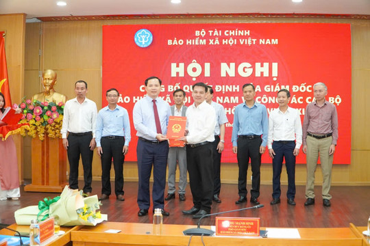 Bảo hiểm Xã hội Việt Nam công bố nhân sự khu vực XXII