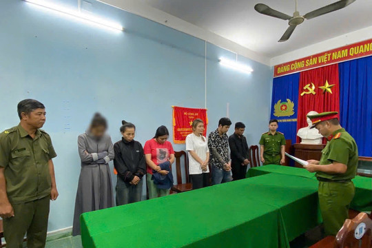 Công an thị trấn Nam Phước bắt giữ đối tượng mua bán trái phép chất ma túy