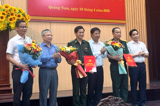 Ban Bí thư chỉ định bổ sung 6 Ủy viên Ban Chấp hành Đảng bộ tỉnh Quảng Nam khóa XXII nhiệm kỳ 2020-2025