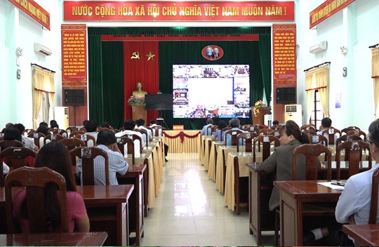 Thăng Bình tham dự hội nghị trực tuyến quán triệt Chỉ thị 58 ngày 17/4/2025 về Đại hội đảng các cấp nhiệm kỳ 2025 – 2030