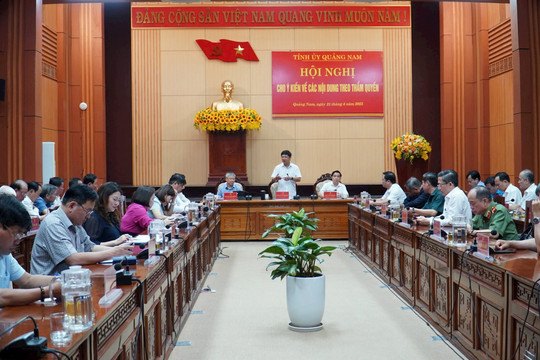 Quảng Nam thay đổi phương án đặt tên các xã, phường mới sau sắp xếp