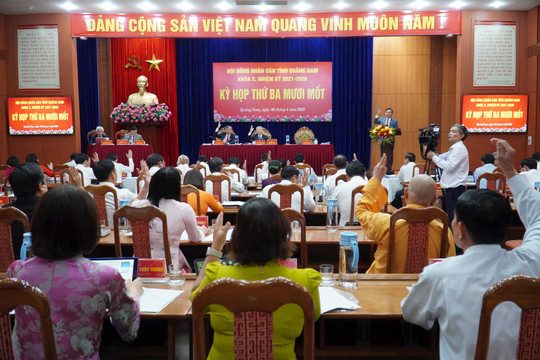 Nghị quyết danh mục các khu đất thực hiện đấu thầu lựa chọn nhà đầu tư thực hiện dự án đầu tư có sử dụng đất trên địa bàn tỉnh Quảng Nam (đợt 2)