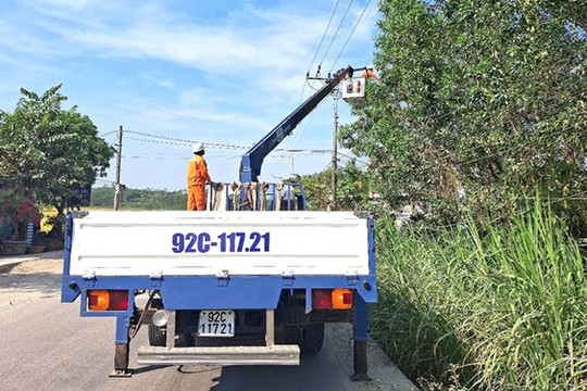 Điện lực Thăng Bình đảm bảo cung cấp điện trong mùa nắng nóng