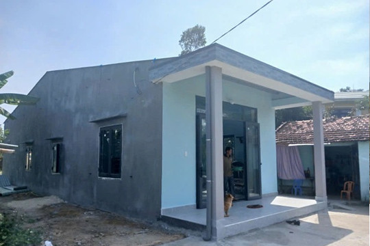 Thăng Bình hoàn thành 88/96 nhà tạm, nhà dột nát theo Nghị quyết 13