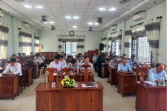 Tập huấn công tác hội CCB cho gần 50 người