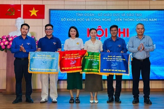 Thăng Bình đạt giải Ba toàn đoàn tại Hội thi Tin học trẻ tỉnh Quảng Nam lần thứ 27