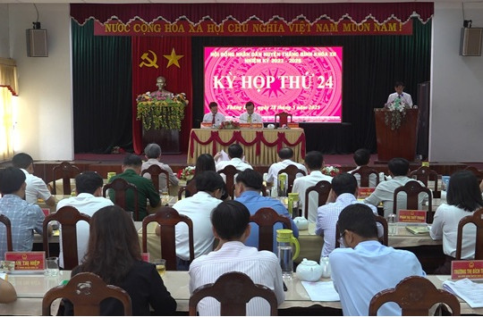 Thăng Bình thông qua quyết toán thu, chi ngân sách nhà nước năm 2024