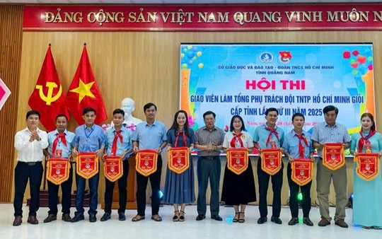 Hội thi giáo viên làm Tổng phụ trách Đội giỏi cấp tỉnh