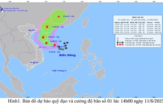 Áp thấp nhiệt đới mạnh lên thành bão