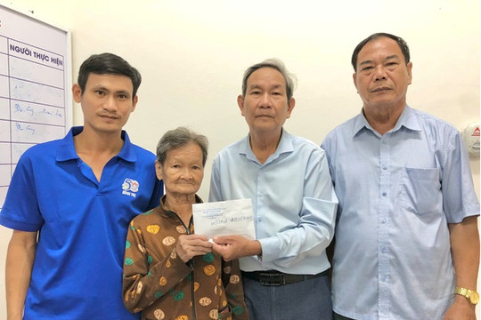 Hội CCB Thăng Bình hỗ trợ 40 triệu đồng để sửa nhà cho hội viên