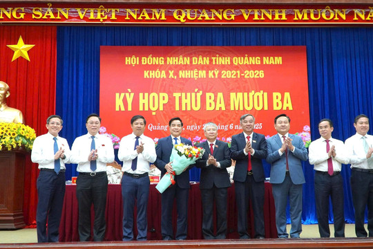 Chủ tịch UBND tỉnh Quảng Nam Lê Văn Dũng nghỉ hưu từ ngày 1/7/2025