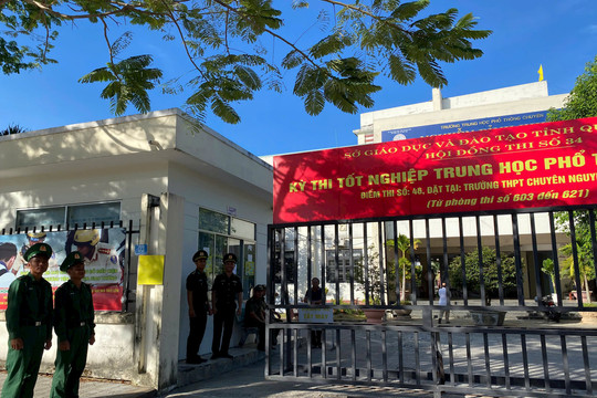 Gần 18.600 thí sinh Quảng Nam bước vào kỳ thi tốt nghiệp THPT 2025