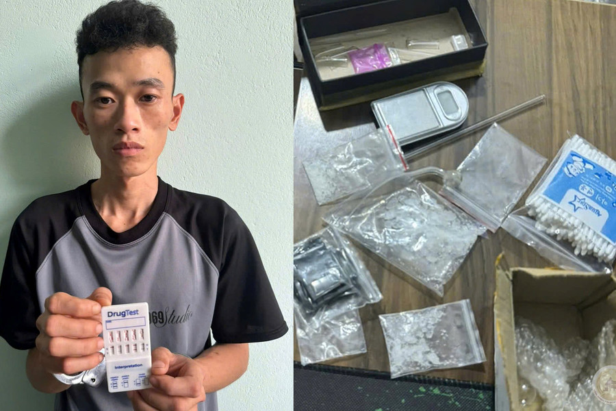 Công an huyện Phú Ninh tạm giữ hình sự đối tượng mua bán trái phép chất ma túy