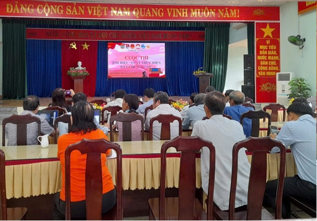 Thăng Bình phát động cuộc thi trực tuyến “Tìm hiểu Luật thực hiện dân chủ ở sở” năm 2024