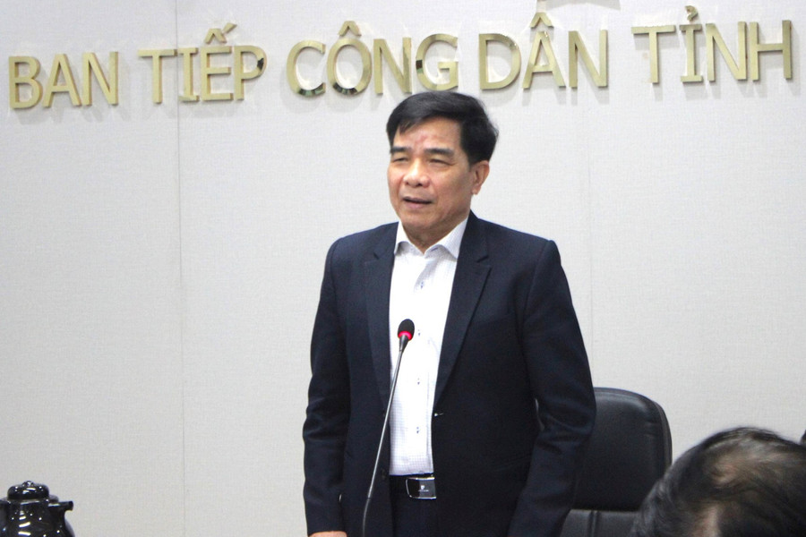 Chủ tịch UBND tỉnh Quảng Nam Lê Văn Dũng tiếp công dân định kỳ tháng 12