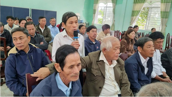 Đại biểu HĐND tỉnh và HĐND huyện Thăng Bình tiếp xúc cử tri các xã cánh Tây, cánh Trung