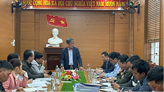 Tổ công tác số 3, kiểm tra công tác chuẩn bị Đại hội Đảng bộ thị trấn Hà Lam lần thứ XIV, nhiệm kỳ 2025 – 2030