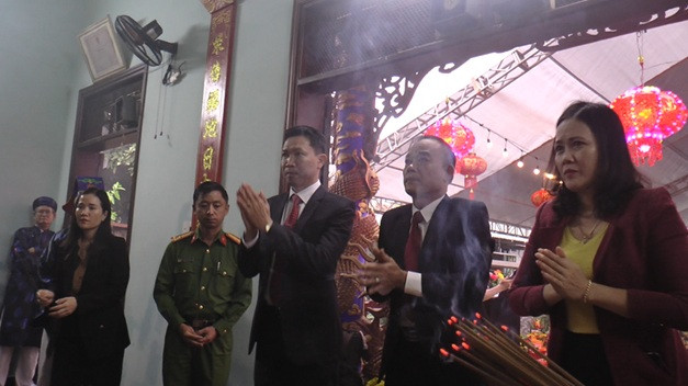 Xã Bình Triều tổ chức Lễ cúng Bà Chợ Được