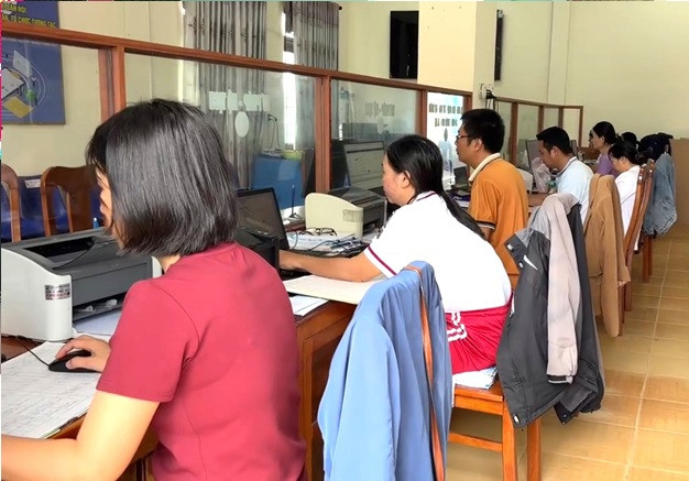 Thăng Bình về đích trước 10 ngày đợt cao điểm số hóa sổ hộ tịch