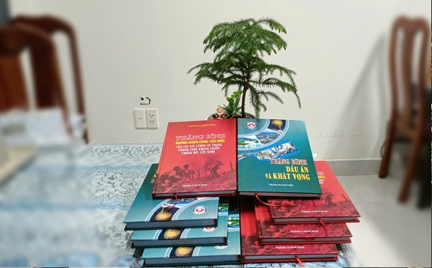 Thăng Bình phát thành 2 tập sách kỷ niệm 50 năm giải phóng quê hương