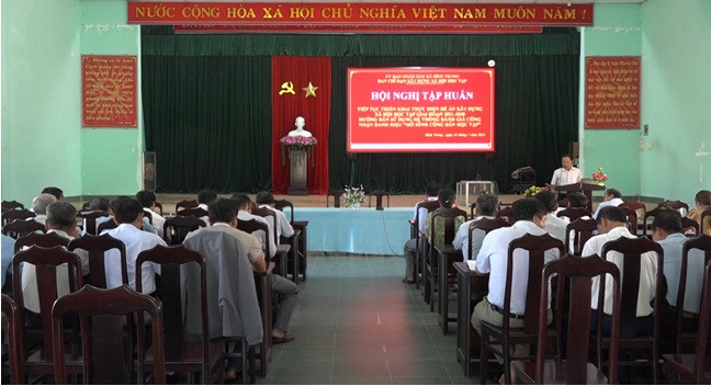 Về Bình Trung nghe chuyện xây dựng mô hình “Công dân học tập”