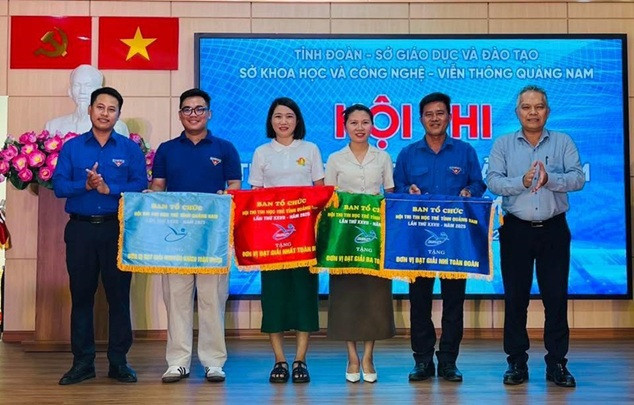 Thăng Bình đạt giải Ba toàn đoàn tại Hội thi Tin học trẻ tỉnh Quảng Nam lần thứ 27