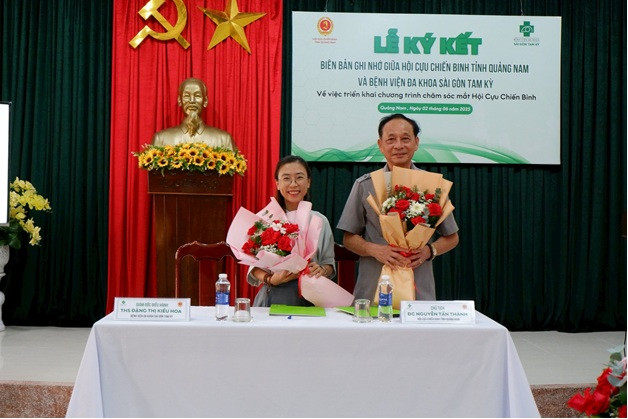 Triển khai chương trình chăm sóc mắt cho cựu chiến binh Quảng Nam