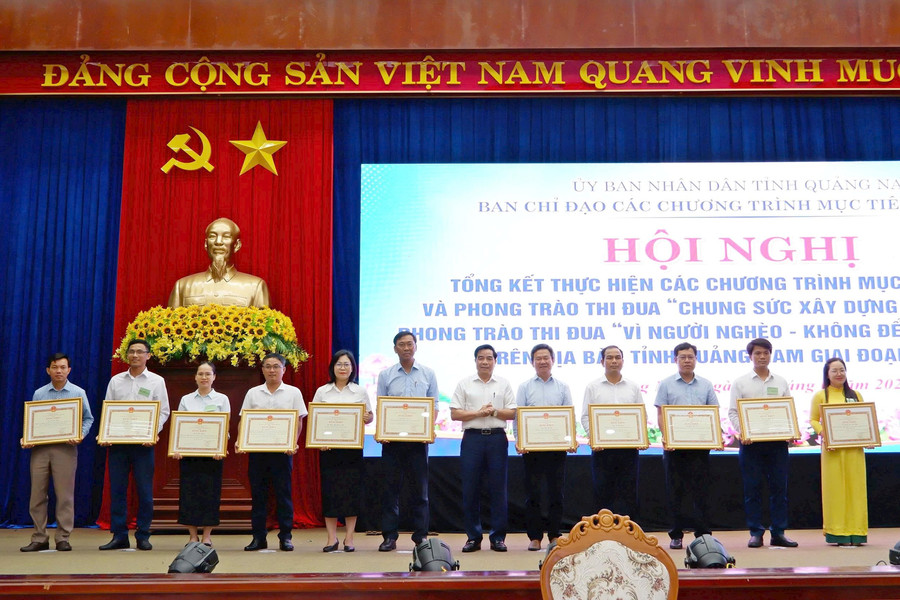 Hơn 9.000 tỷ đồng thực hiện các Chương trình MTQG trên địa bàn Quảng Nam giai đoạn 2021-2025